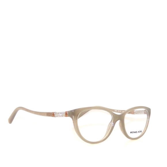 Michael Kors Portillo 4021B 4021 3043 54 Opal Beige Brown Eyeglasses MK4021B - Picture 3 of 5